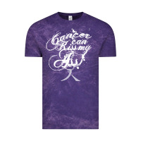Cloud Purple brain cancer t  shirt cancer can kiss my ass! brain ( gray ribbon) t Vintage Tee - linhVisuals