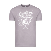 Vintage Zinc brain cancer t  shirt cancer can kiss my ass! brain ( gray ribbon) t Vintage Tee - linhVisuals
