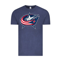 Vintage Denim the-columbus-blue-jackets-pen Vintage Tee - linhVisuals