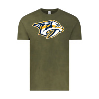 Vintage Olive the-nashville-predators-pen Vintage Tee - linhVisuals