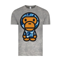 Cloud Rock baby milo bape camo Vintage Tee - linhVisuals