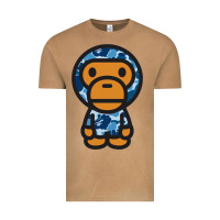 Vintage Camel baby milo bape camo Vintage Tee - linhVisuals