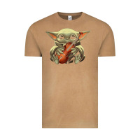 Vintage Camel baby yoda hug violin [tb] Vintage Tee - linhVisuals