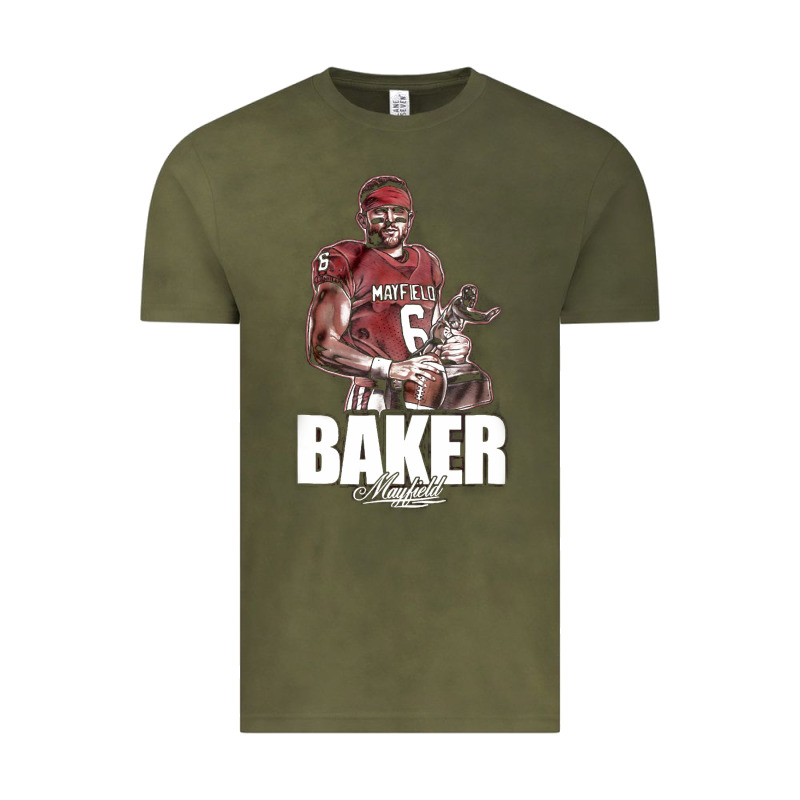 Baker Mayfield [tb] Vintage Tee by linhVisuals | Teevron