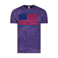 Cloud Purple back to back world war champs back [tw] Vintage Tee - linhVisuals
