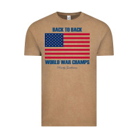 Vintage Coffee back to back world war champs back [tw] Vintage Tee - linhVisuals