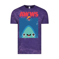 Cloud Purple awws Vintage Tee - linhVisuals