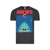 Vintage Black awws Vintage Tee - linhVisuals