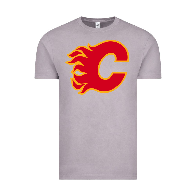The-flames-calgary-sports Vintage Tee by linhVisuals | Teevron