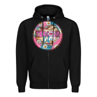 Black teacher life earrings Zipper Hoodie - BundleAndBundleShop