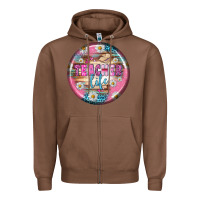 Chestnut teacher life earrings Zipper Hoodie - BundleAndBundleShop
