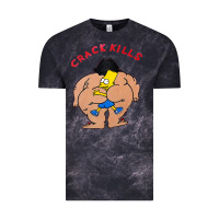 Cloud Black bart crack kills Vintage Tee - linhVisuals