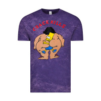 Cloud Purple bart crack kills Vintage Tee - linhVisuals