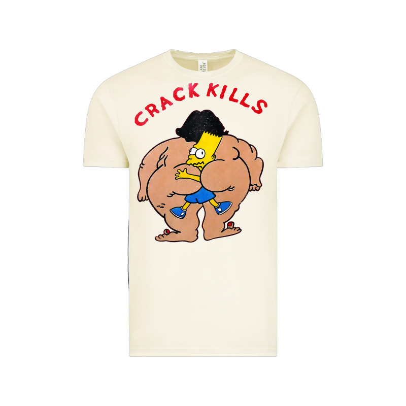 Bart Crack Kills Vintage Tee by linhVisuals | Teevron