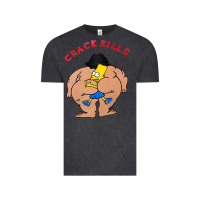 Vintage Black bart crack kills Vintage Tee - linhVisuals