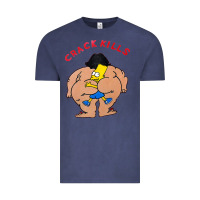 Vintage Denim bart crack kills Vintage Tee - linhVisuals