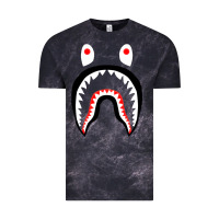 Cloud Black bape shark [tb] Vintage Tee - linhVisuals