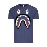 Vintage Denim bape shark [tb] Vintage Tee - linhVisuals