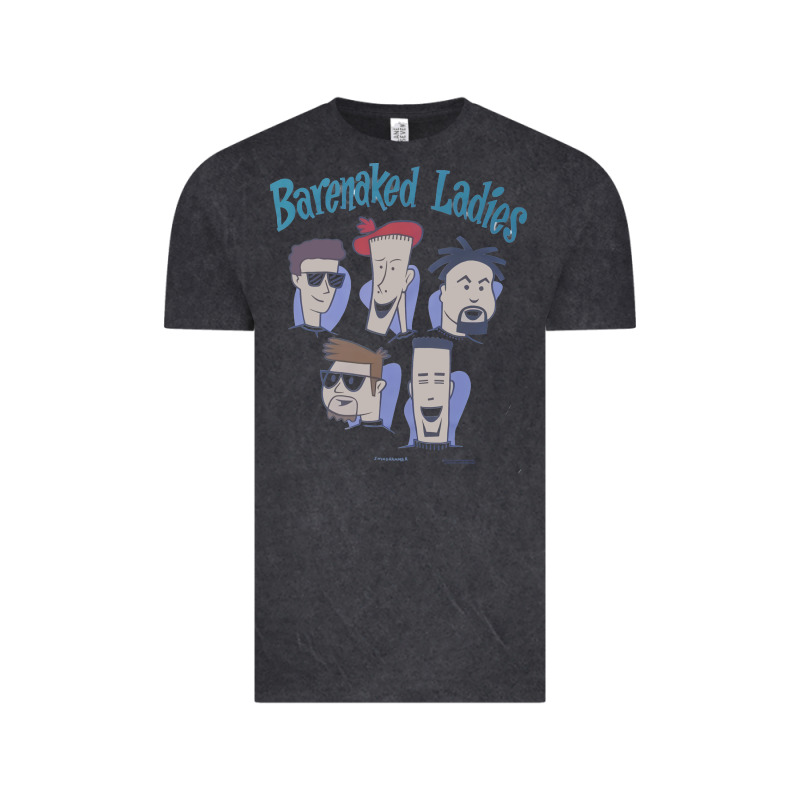 Barenaked Ladies Vintage 1993 Cartoon Vintage Tee by linhVisuals | Teevron