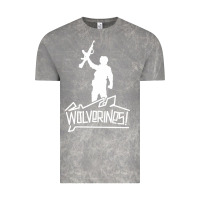 Cloud Rock Red Dawn Wolverines Vintage Tee - linhVisuals