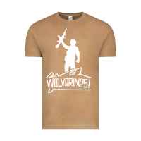 Vintage Camel Red Dawn Wolverines Vintage Tee - linhVisuals