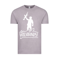 Vintage Zinc Red Dawn Wolverines Vintage Tee - linhVisuals