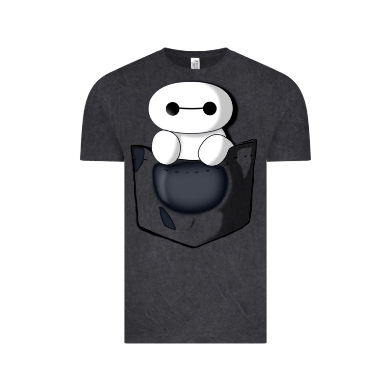 Baymax In Pocket Vintage Tee by linhVisuals | Teevron
