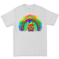 Dove Grey LGBTQ Pride Gnome Rainbow Premium Tee - BundleAndBundleShop