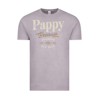 Vintage Zinc Mens Pappy Because Grandpa Is For Old Guys Funny Vintage Tee - linhVisuals