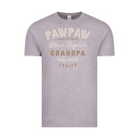 Vintage Zinc Mens Pawpaw Like a Regular Grandpa Funny Fathers Day Vintage Tee - linhVisuals