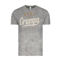 Cloud Rock Mens Best Grumpa Ever Funny Grandpa Vintage Tee - linhVisuals