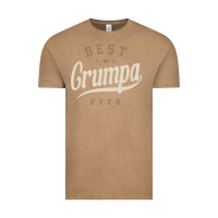 Vintage Coffee Mens Best Grumpa Ever Funny Grandpa Vintage Tee - linhVisuals