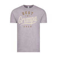 Vintage Zinc Mens Best Grumpa Ever Funny Grandpa Vintage Tee - linhVisuals