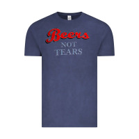 Vintage Denim beers not tears Vintage Tee - linhVisuals