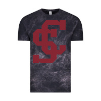 Cloud Black santa clara br Vintage Tee - linhVisuals