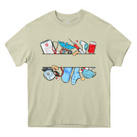 Mossy custom name nurse Heavy Core Tee - MaliasSmallBusiness