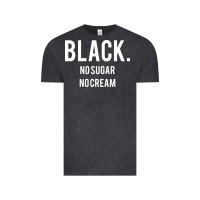 Vintage Black black no sugar no cream 02 [tb] Vintage Tee - linhVisuals