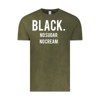 Vintage Olive black no sugar no cream 02 [tb] Vintage Tee - linhVisuals