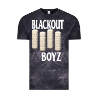Cloud Black blackout boyz black Vintage Tee - linhVisuals