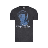 Vintage Black cry baby king cry baby Vintage Tee - linhVisuals