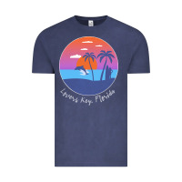Vintage Denim lovers key florida t  shirt lovers key florida t  shirt Vintage Tee - linhVisuals