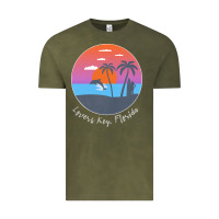 Vintage Olive lovers key florida t  shirt lovers key florida t  shirt Vintage Tee - linhVisuals