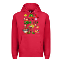 Cardinal im the chef elf Premium Hoodie - FaDigitalArtStudio