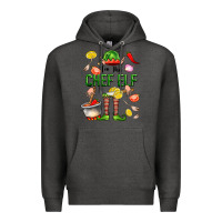 Charcoal Heather im the chef elf Premium Hoodie - FaDigitalArtStudio