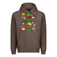 Coffee im the chef elf Premium Hoodie - FaDigitalArtStudio