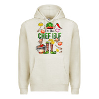 Oatmeal Heather im the chef elf Premium Hoodie - FaDigitalArtStudio