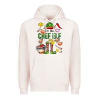 Pale Pink im the chef elf Premium Hoodie - FaDigitalArtStudio