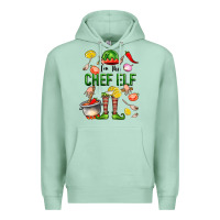 Seafoam im the chef elf Premium Hoodie - FaDigitalArtStudio