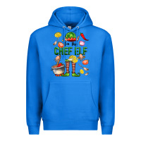 True Royal im the chef elf Premium Hoodie - FaDigitalArtStudio