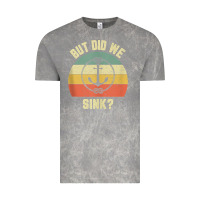 Cloud Rock mens funny boating shirt but did we sink rope anchor boat captain tank Vintage Tee - linhVisuals